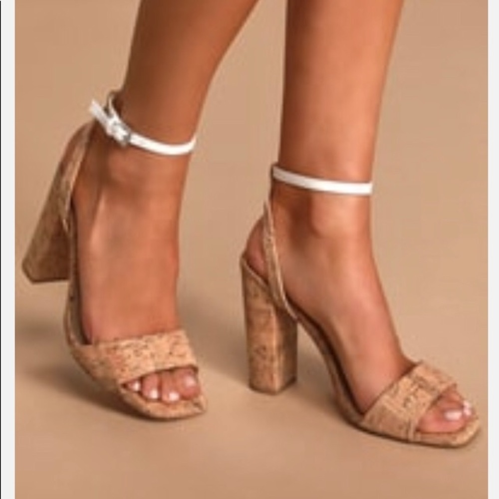Lulus chunky heeled sandals